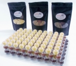 Mixed Chocolate Truffle Shells - with Arriba premium chocolate in a set of 3